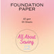Foundation Papers-50 pack