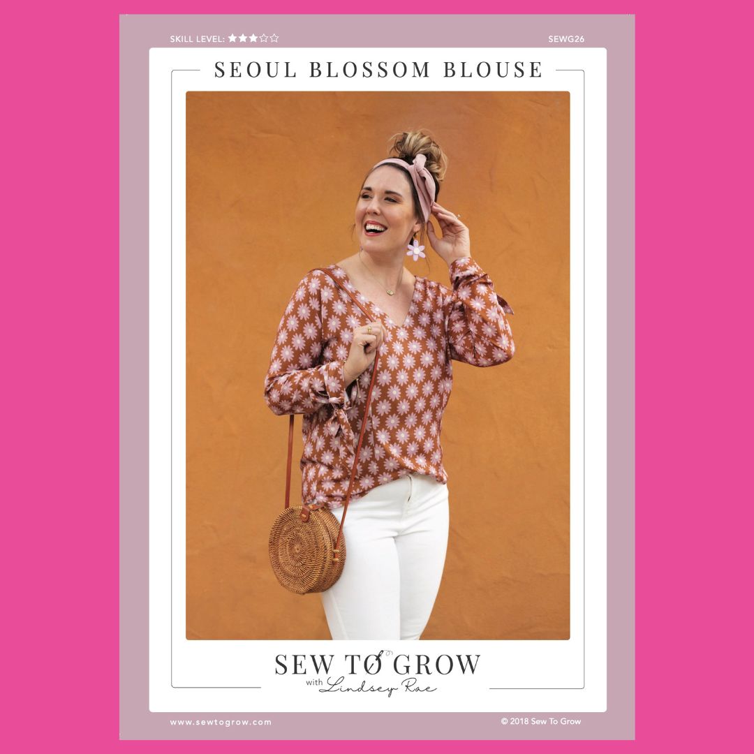 The Seoul Blossom Blouse - PDF