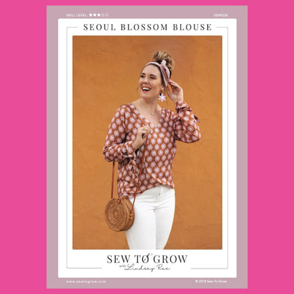 The Seoul Blossom Blouse - PDF