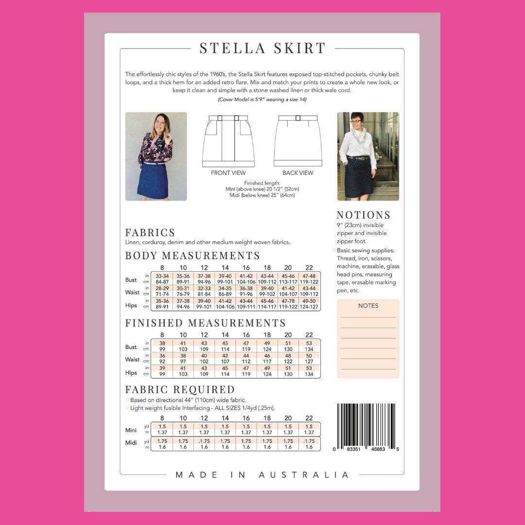 The Stella Skirt -PDF