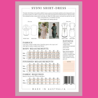 Sydni Shirtdress PDF