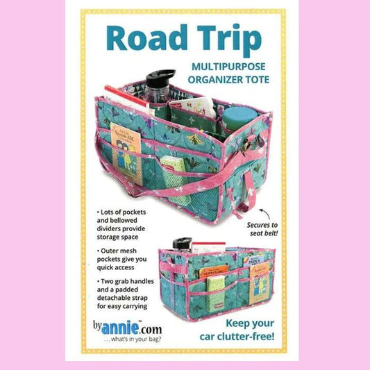 By Annie - Road Trip multipurpose organizer tote Pattern