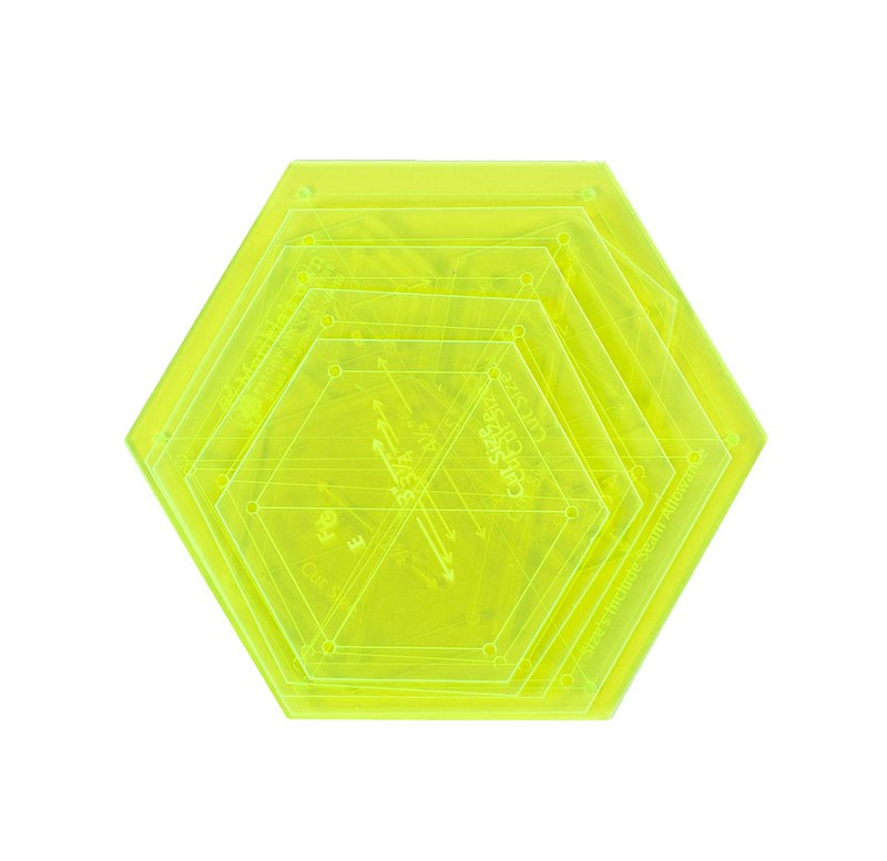 Small 60° Hexagon Set - 1.0in to 5.0in