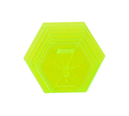Large 60° Hexagon Set - 5.5in to 8.0in