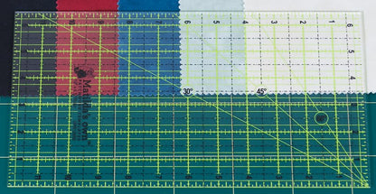 Clear Printed Imperial Ruler - 24in x 6.5in