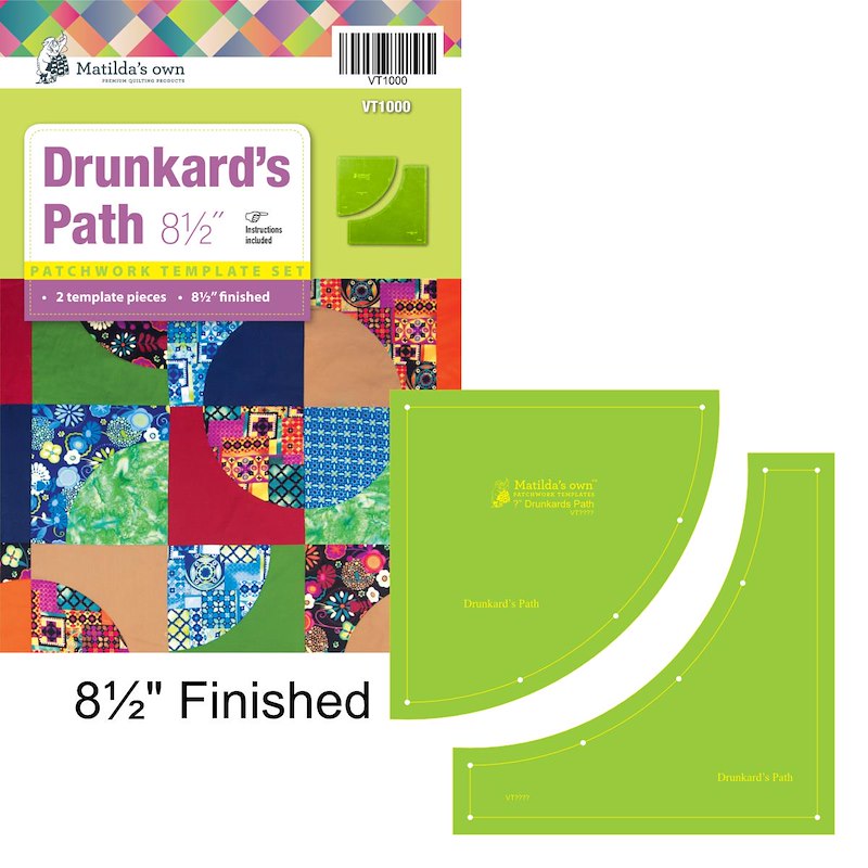 Drunkards Path - 8.5in