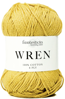 Fiddlesticks Wren 8 Ply - W005 Banana