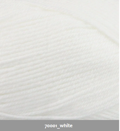 Fiddlesticks 8 Ply - 70001 White
