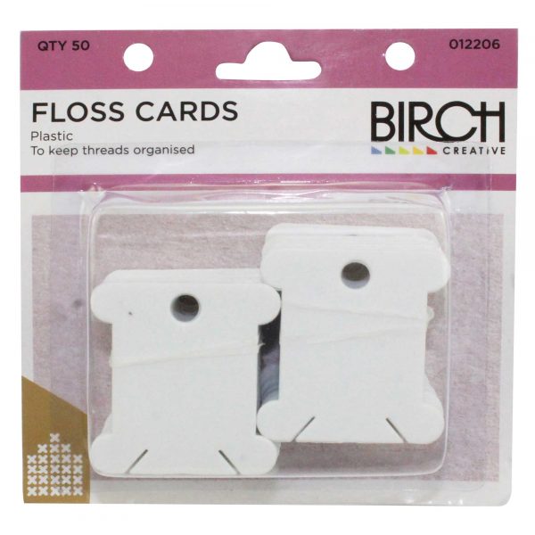 FLOSS BOBBIN PLASTIC 50 pack