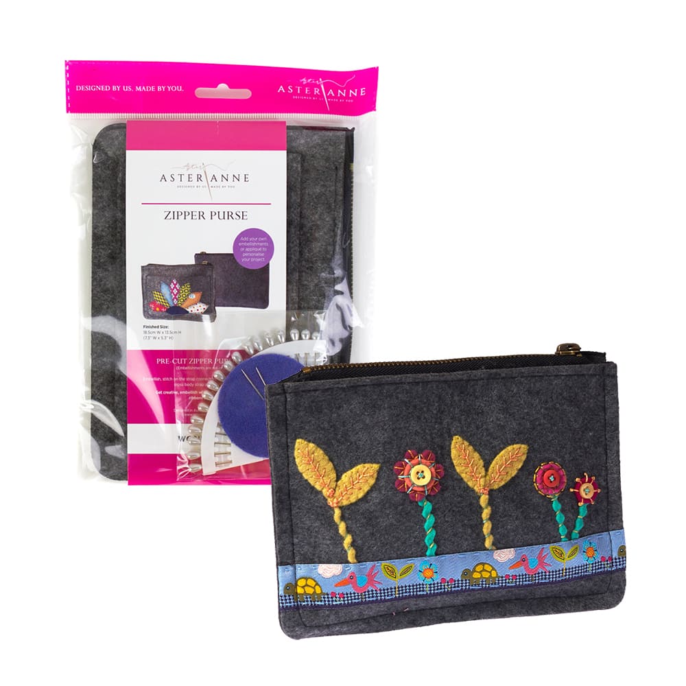 Zipper Purse - Aster & Anne