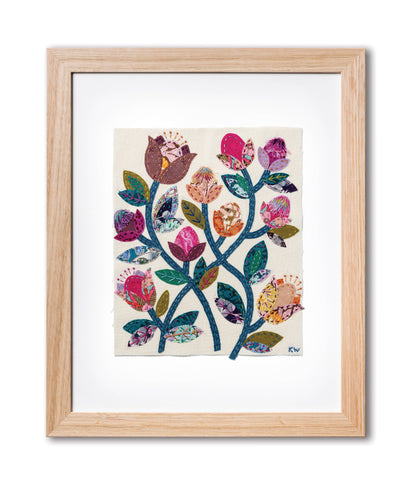 Folk Fleur Slow Stitching Kit 