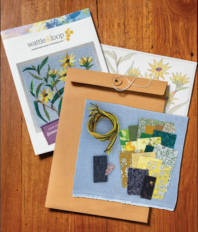Swamp Daisy Slow Stitching Kit