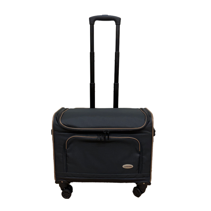 HORN Small Sewing Machine Trolley Bag - Midnight Black