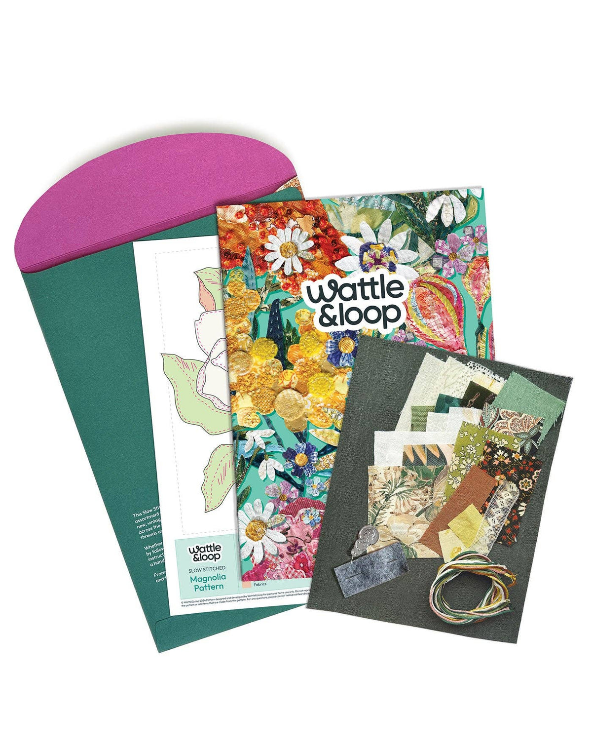 Magnolia Slow-Stitching Kit
