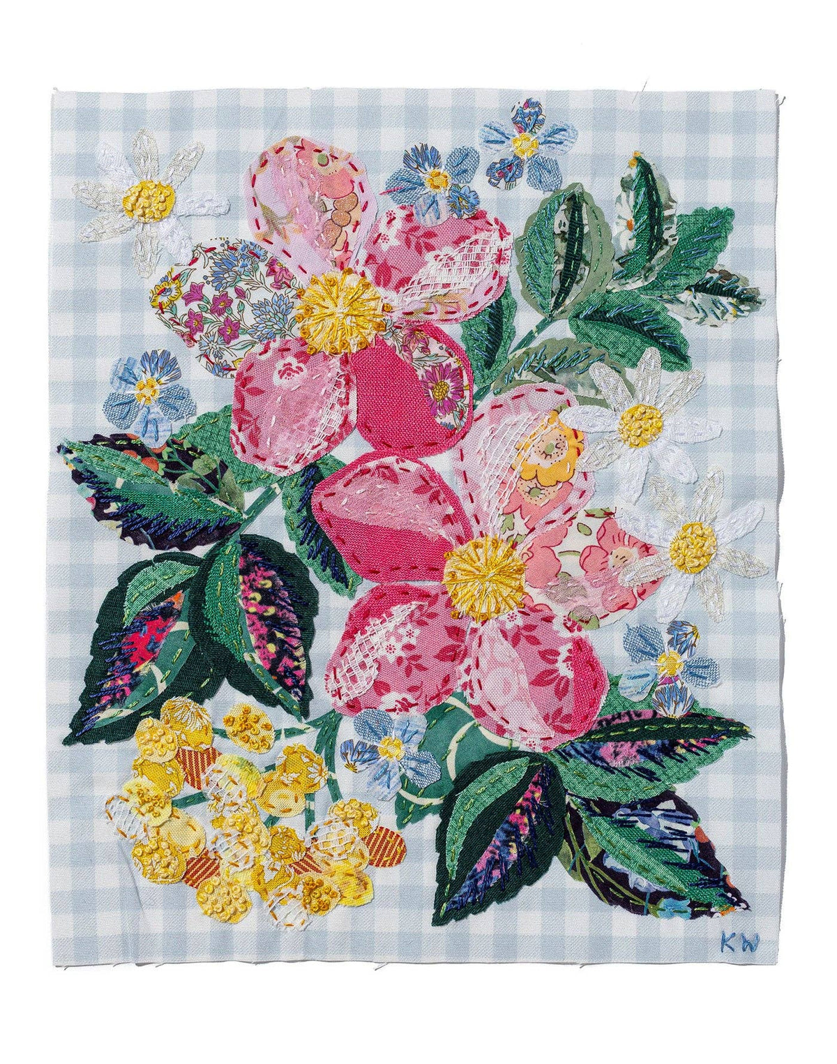 Cottage Posy Slow-Stitching Kit