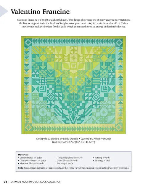 Ultimate Modern Quilt Block Collection