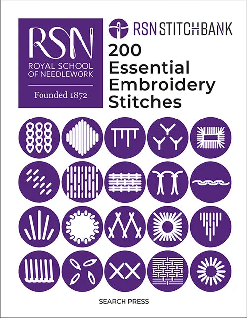 RSN Stitch Bank: 200 Essential Embroidery Stitches Susan Kay-Williams
