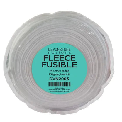 FUSIBLE FLEECE 90CM wide  131 G/M2 LOW LOFT
