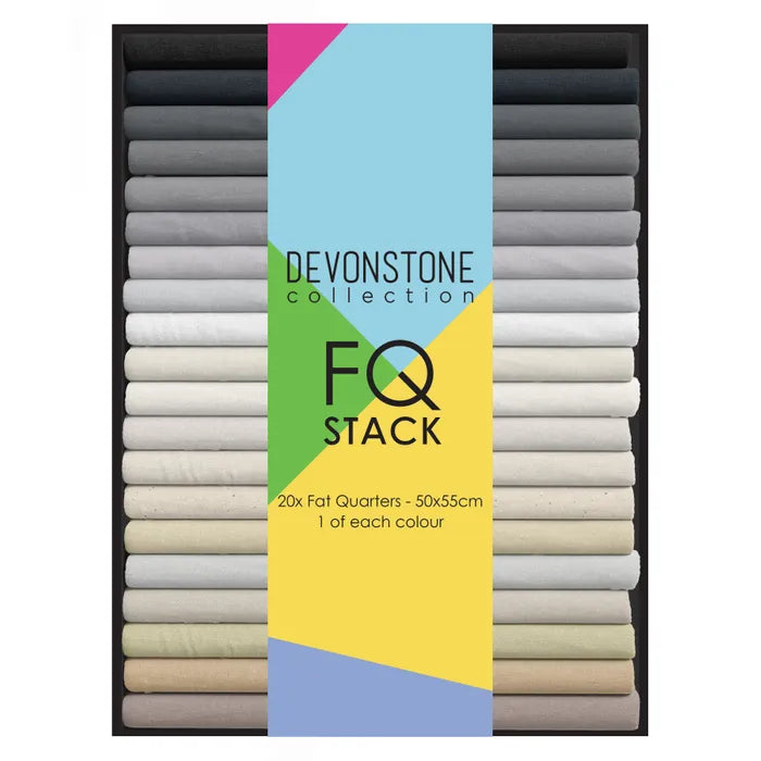 FAT QTR STACK 20 PCS SOLIDS NEUTRALS