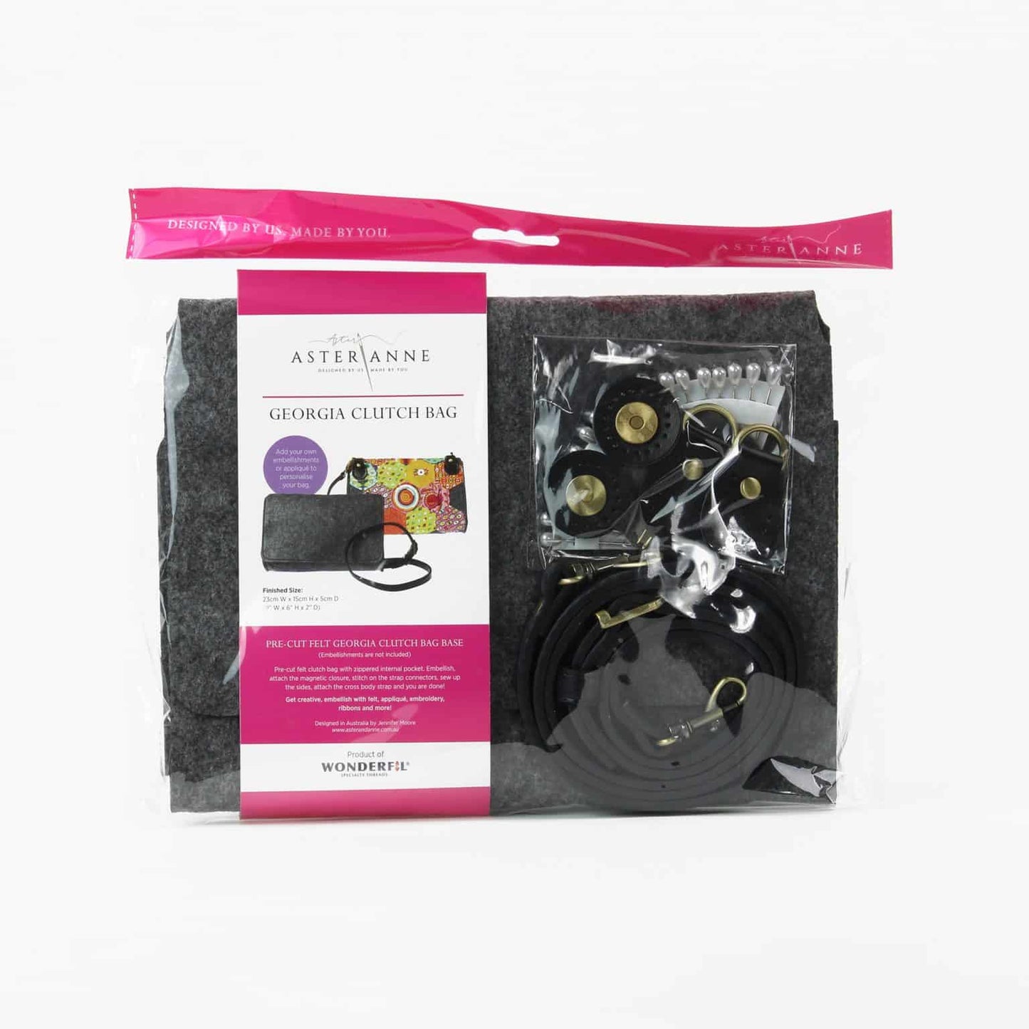 Georgia Clutch Bag - Aster & Anne