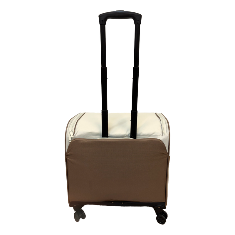 HORN Medium Sewing Machine Trolley Bag - Latte