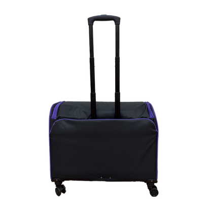 HORN Large Sewing Machine Trolley Bag with Metal Frame - Midnight Purple