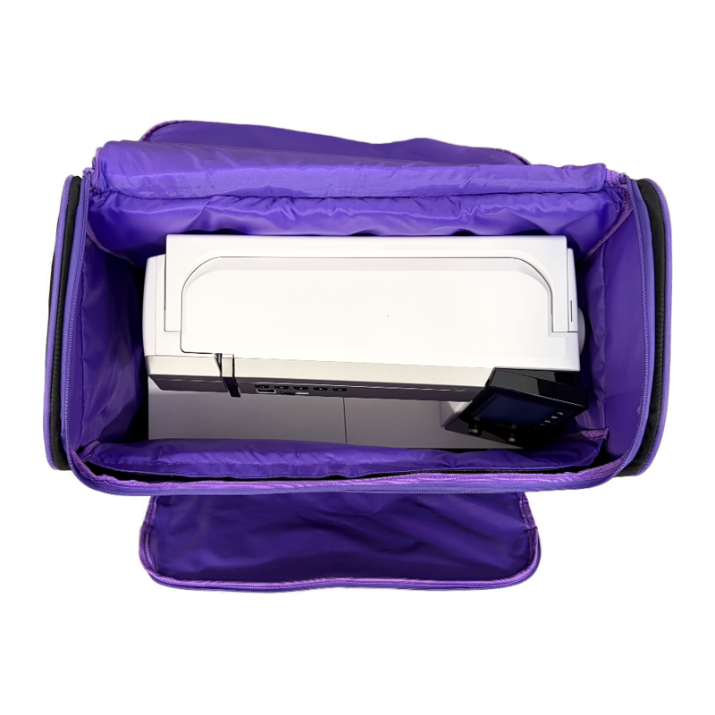 HORN Large Sewing Machine Trolley Bag with Metal Frame - Midnight Purple