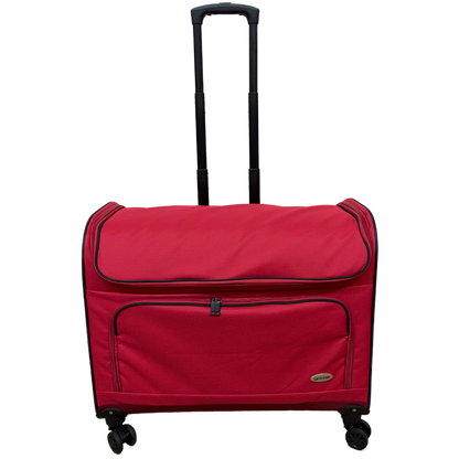 HORN Large Sewing Machine Trolley Bag - Cherry Red