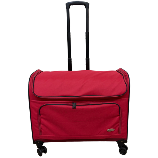 HORN Large Sewing Machine Trolley Bag - Cherry Red