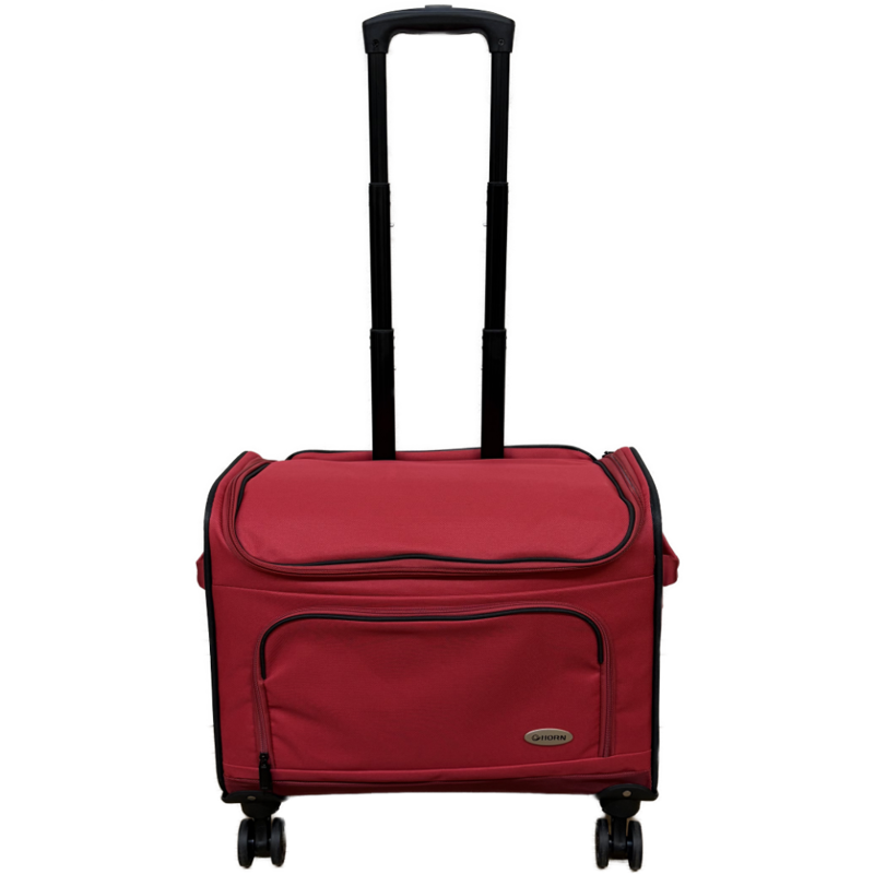 HORN Small Sewing Machine Trolley Bag - Cherry Red