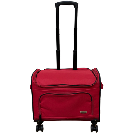 HORN Small Sewing Machine Trolley Bag - Cherry Red