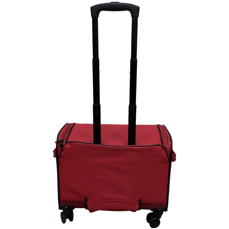 HORN Small Sewing Machine Trolley Bag - Cherry Red