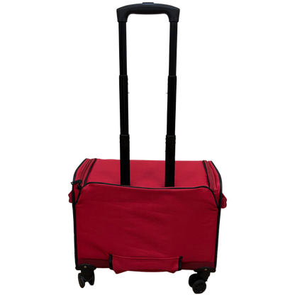 HORN Small Sewing Machine Trolley Bag - Cherry Red