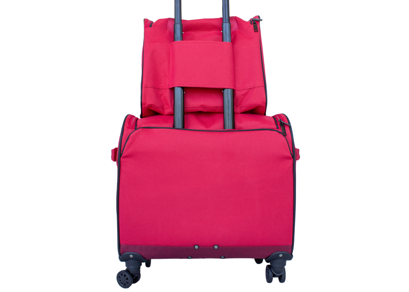 HORN Small Sewing Machine Trolley Bag - Cherry Red