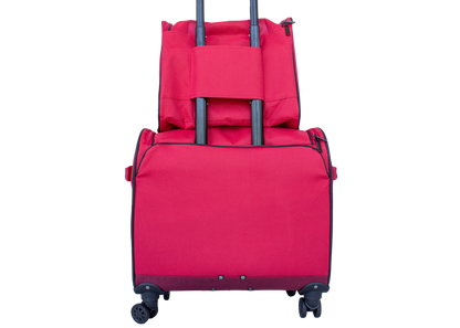 HORN Small Sewing Machine Trolley Bag - Cherry Red