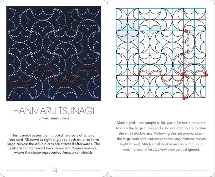 The Ultimate Sashiko Card Deck