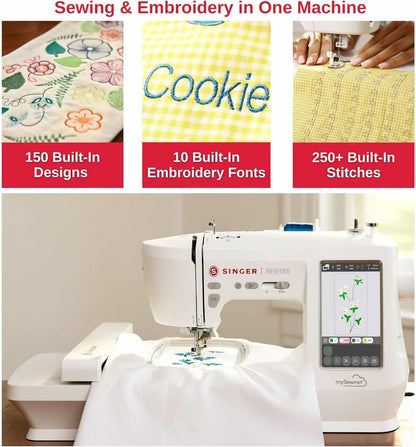 SINGER® SE9185 Sewing & Embroidery Machine with WIFI colour touchscreen